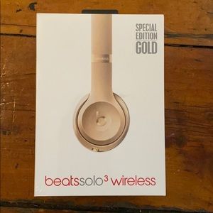 Beats solo3 wireless Limited Edition Gold